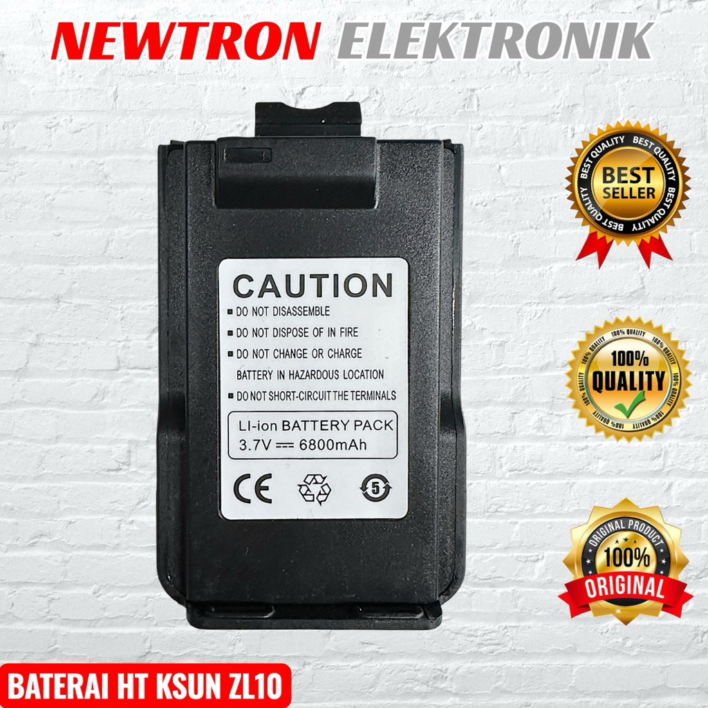 Baterai HT POC KSUN ZL10 Z18 Compatible TEXAS B5 Motorola T88 B7 RUYAGE RY68 Talkcom TC-389S TC389S