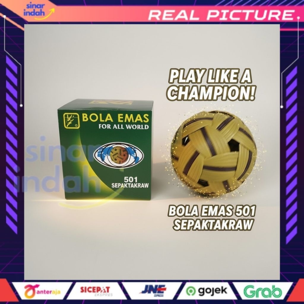 Bola Takraw Plastik Bola Mas Bola Sepak Takraw Kualitas Import