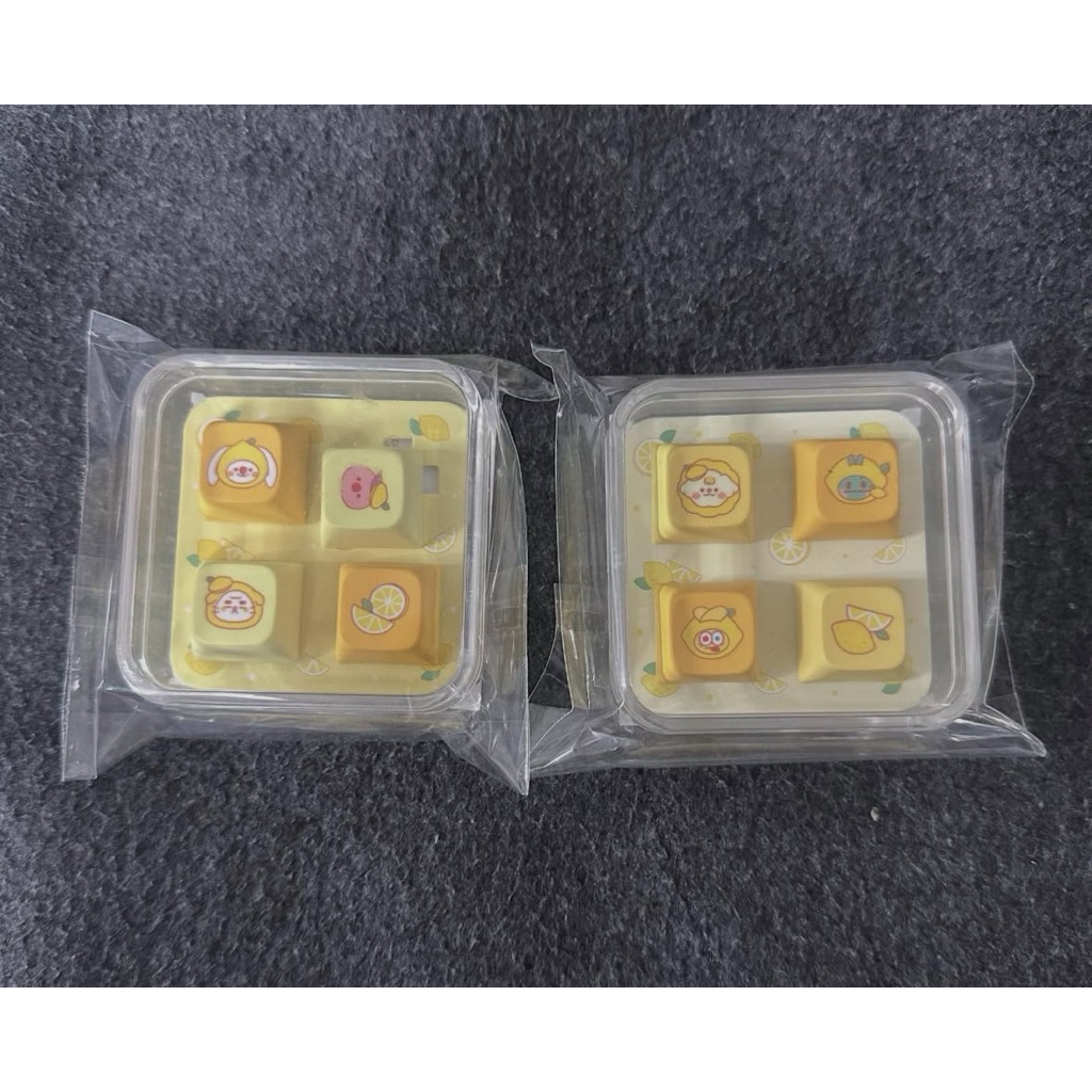 cravity ccrew lemon keycap, winter, autumn doll