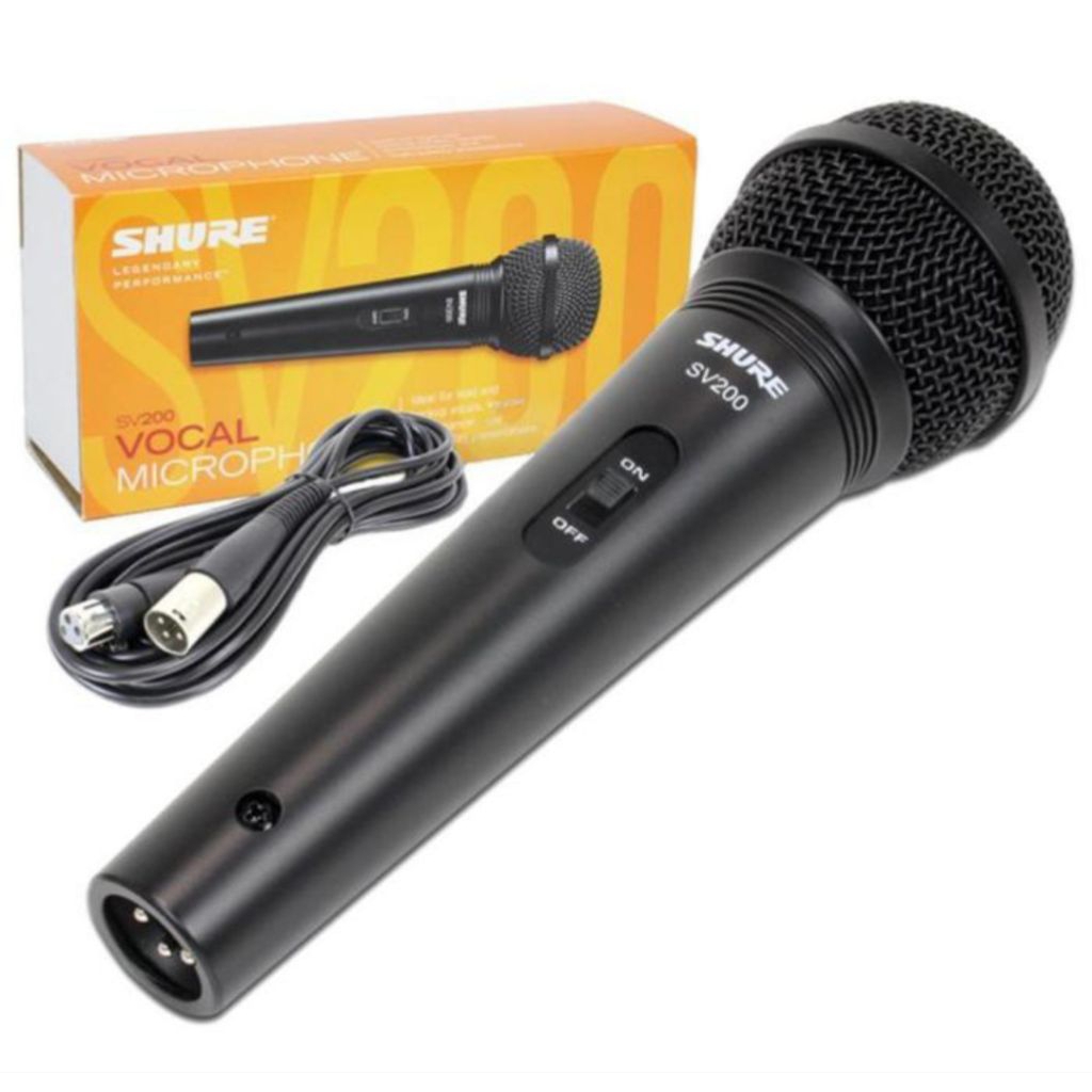 Mic Shure SV 200 / Shure SV-200 /Shure SV200 mic pegang shure Dinamic ORIGINAL GARANSI RESMI