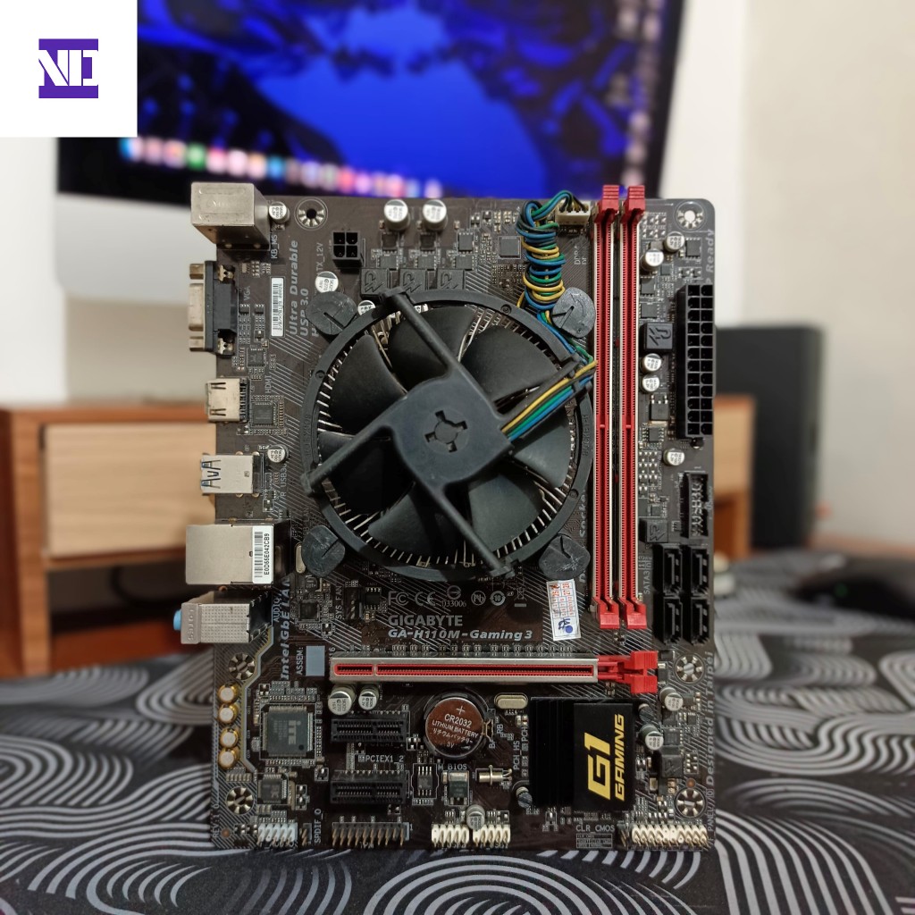 Paket CPU I5 Gen 6/7 Motherboard H110 CPU Cooler DDR4