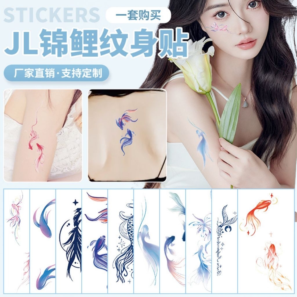 TATTO | Tatto temporer | Fish tattoo | Sticker tatto