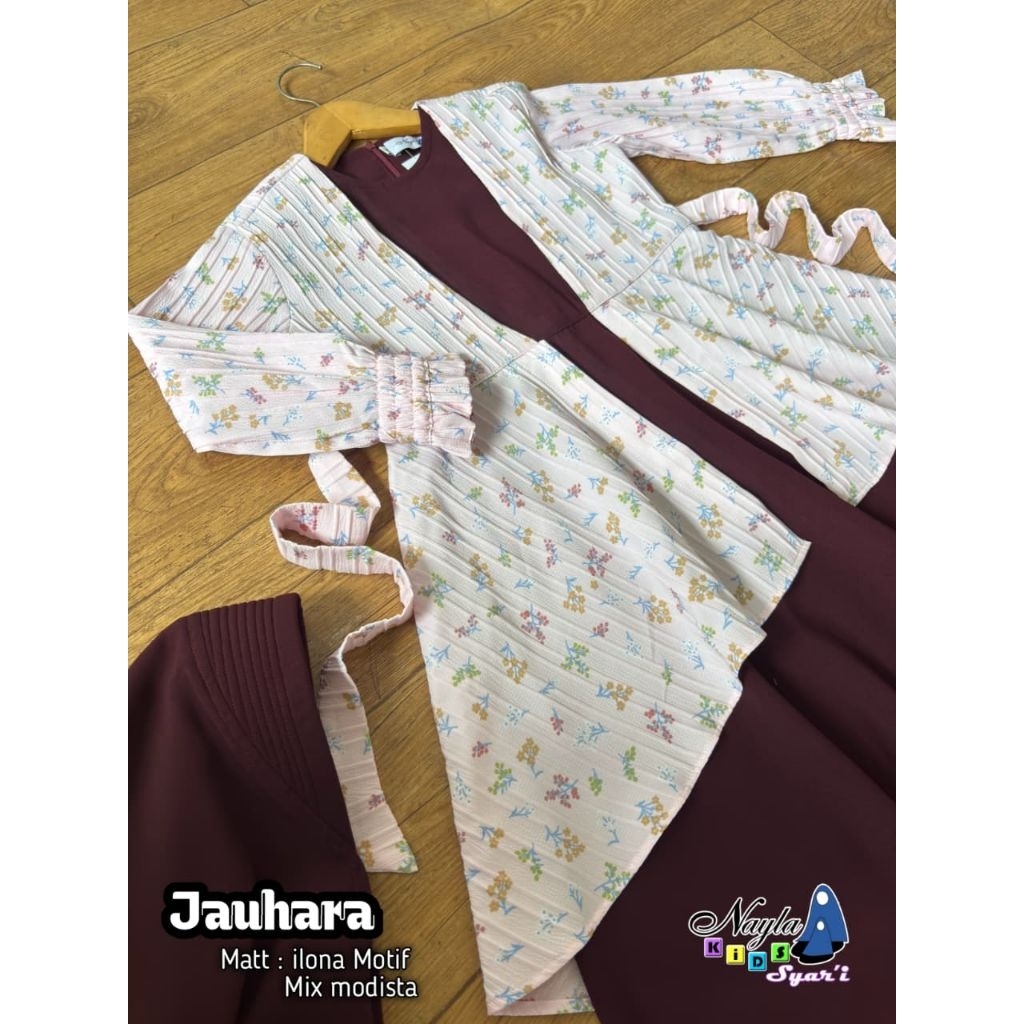 JAUHARA GAMIS ANAK SYARI ORIGINAL BY NAYLA KIDS