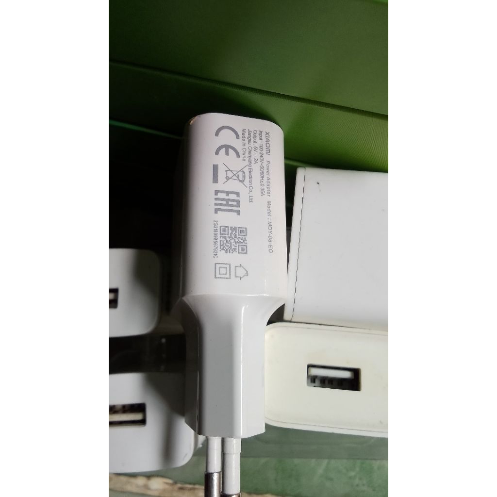 adaptor cas bekas xiomi 2A original bawaan hp pengisian cepat siap kirim