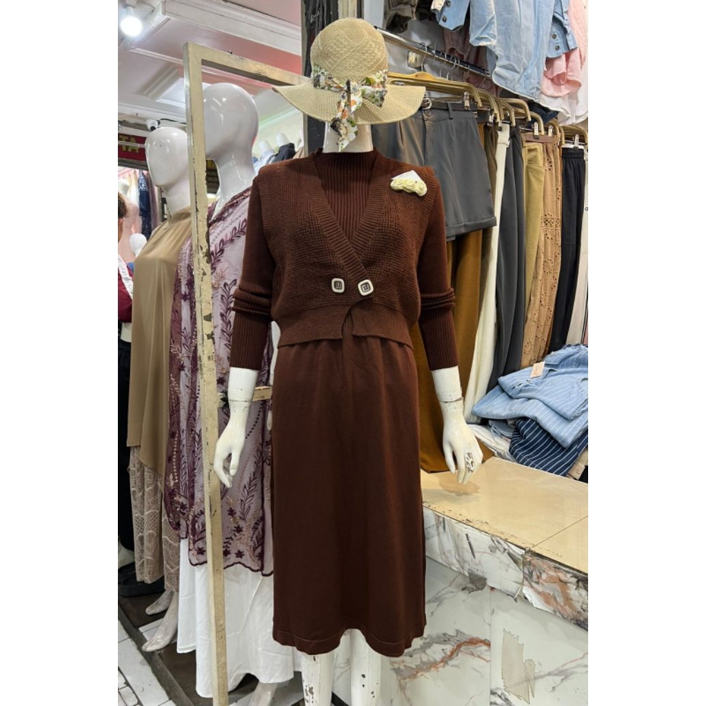 NewArrivals VSFO4.577K-3 Atasan Blouse Wanita Bangkok Pakaian Fashion Wanita Terbaru Kekinian / Blou