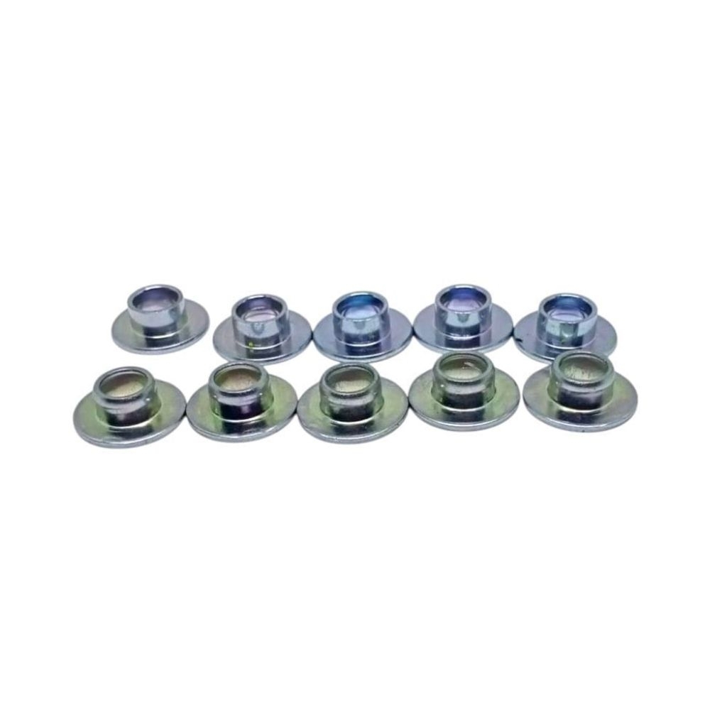 10pcs Ring Bosh M6x8 Pendek/Ring Bosh Topi Tameng Knalpot Universal