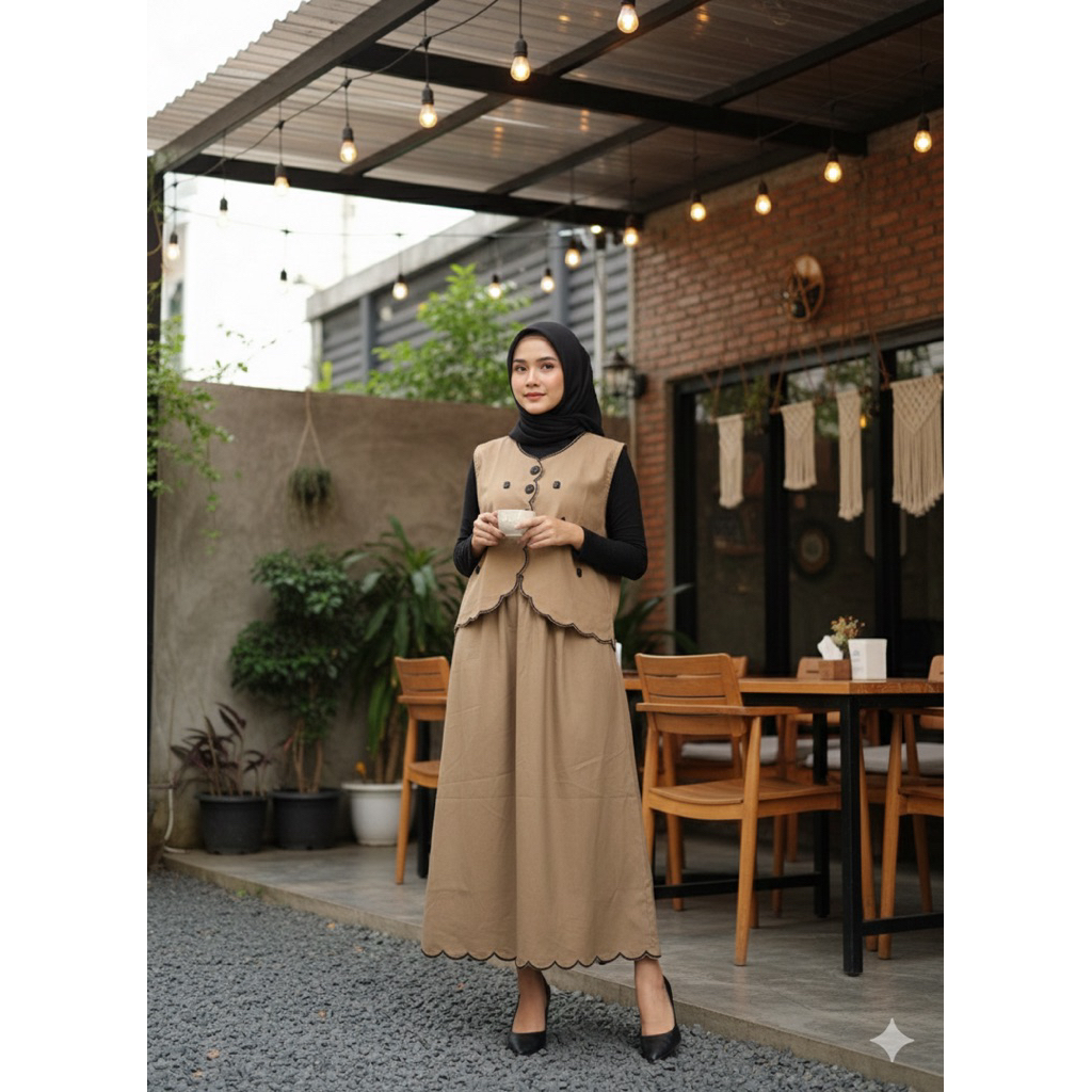 ( Ready Kendari ) New H13 - Raya Series - Mafaza One Set Rok 2 in 1 - One Set Mote - One Set Rok + V