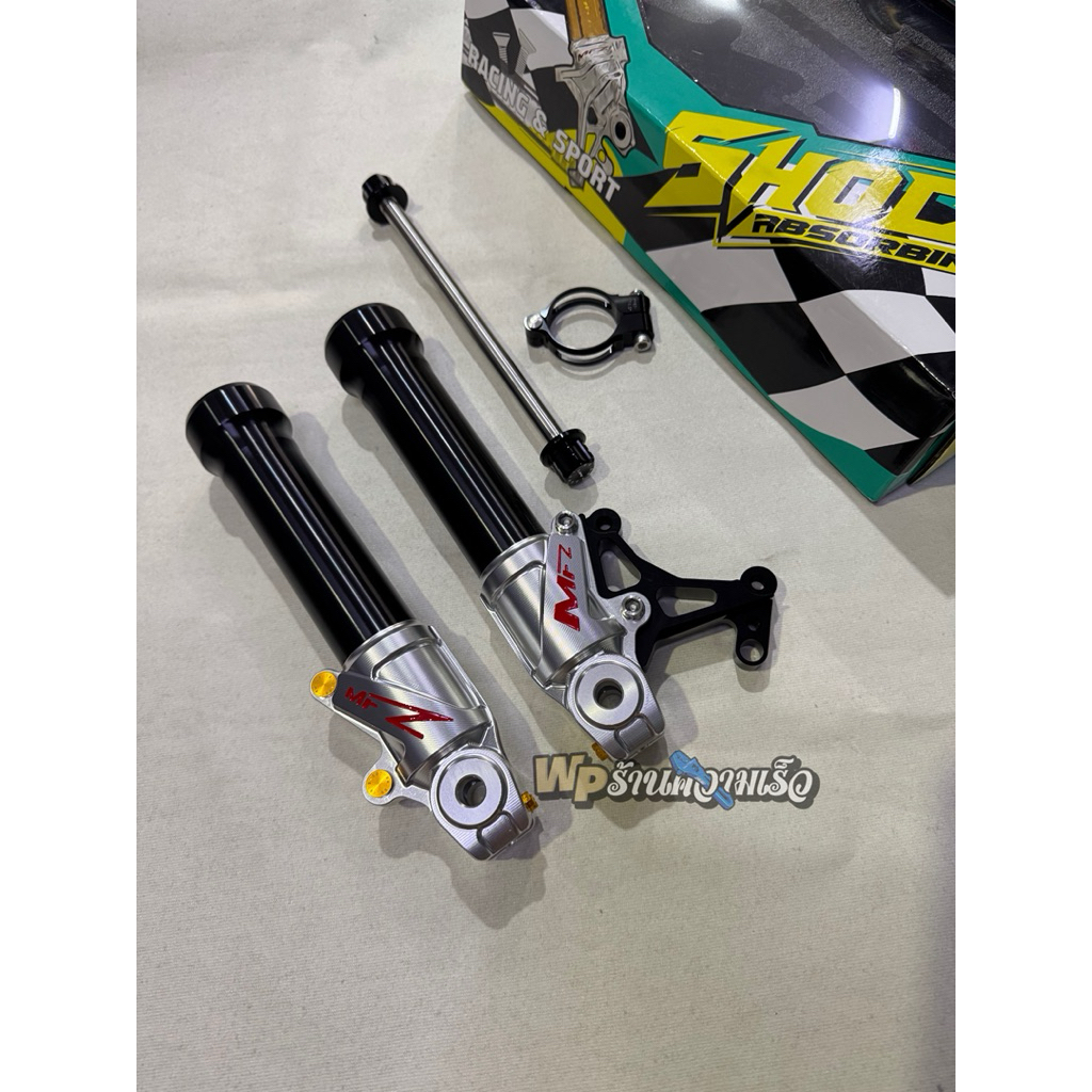 bottom shock depan mfz for giorno , stylo160 , pcx , vario , mio , mx king , dll