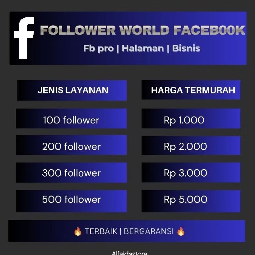 Followers Facebook Terbaik - Facebook Followers Follower Pengikut FB Folower Folowers Followes Faceb