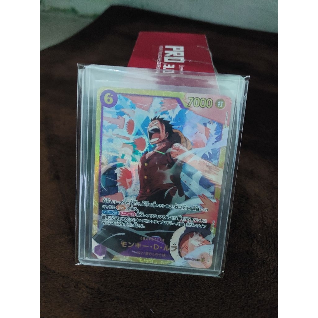 One Piece TCG Luffy EB02-061 SEC ART Parallel SP