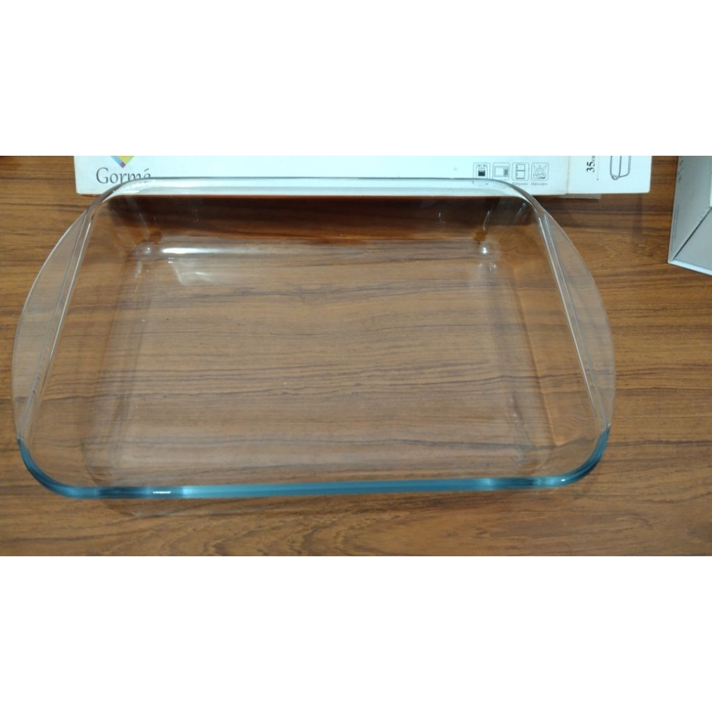 Pyrex Kaca Anti Panas Gorme Borosilicate Glass Wadah Saji