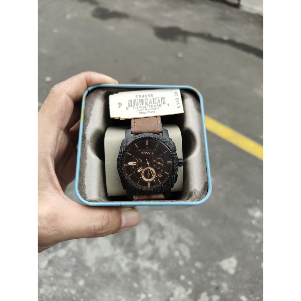 jam tangan Fossil Fs 4656 mulus