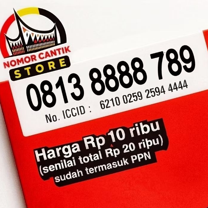Nomor Cantik Simpati 11 Digit Telkomsel 11 Angka 8888 789