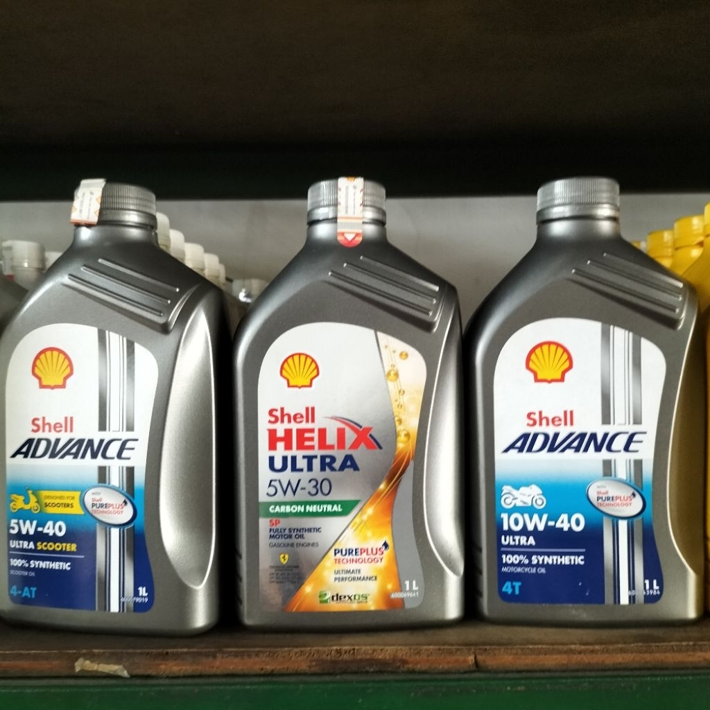 OLI SHELL HELIX ADVANCE ULTRA 5W30 10W40 1LT ORIGINAL