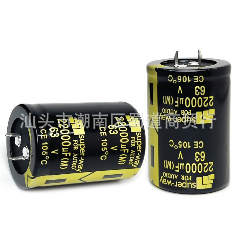 Capasitor Elco 22000uf 63v Elco 22.000/63v SUPER WAY Original