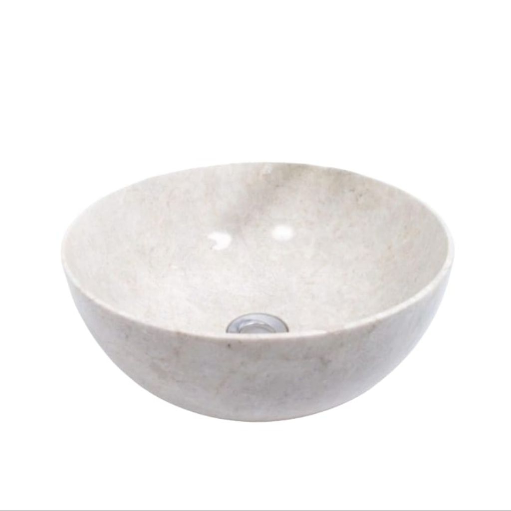 Wastafel Marmer Cream Diameter 35 cm