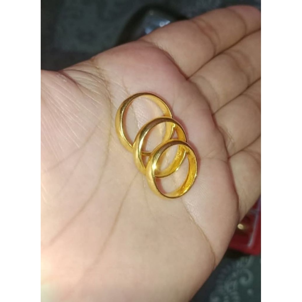 Cincin Belah Rotan | LM Palsu 5gr,10gr,15gr