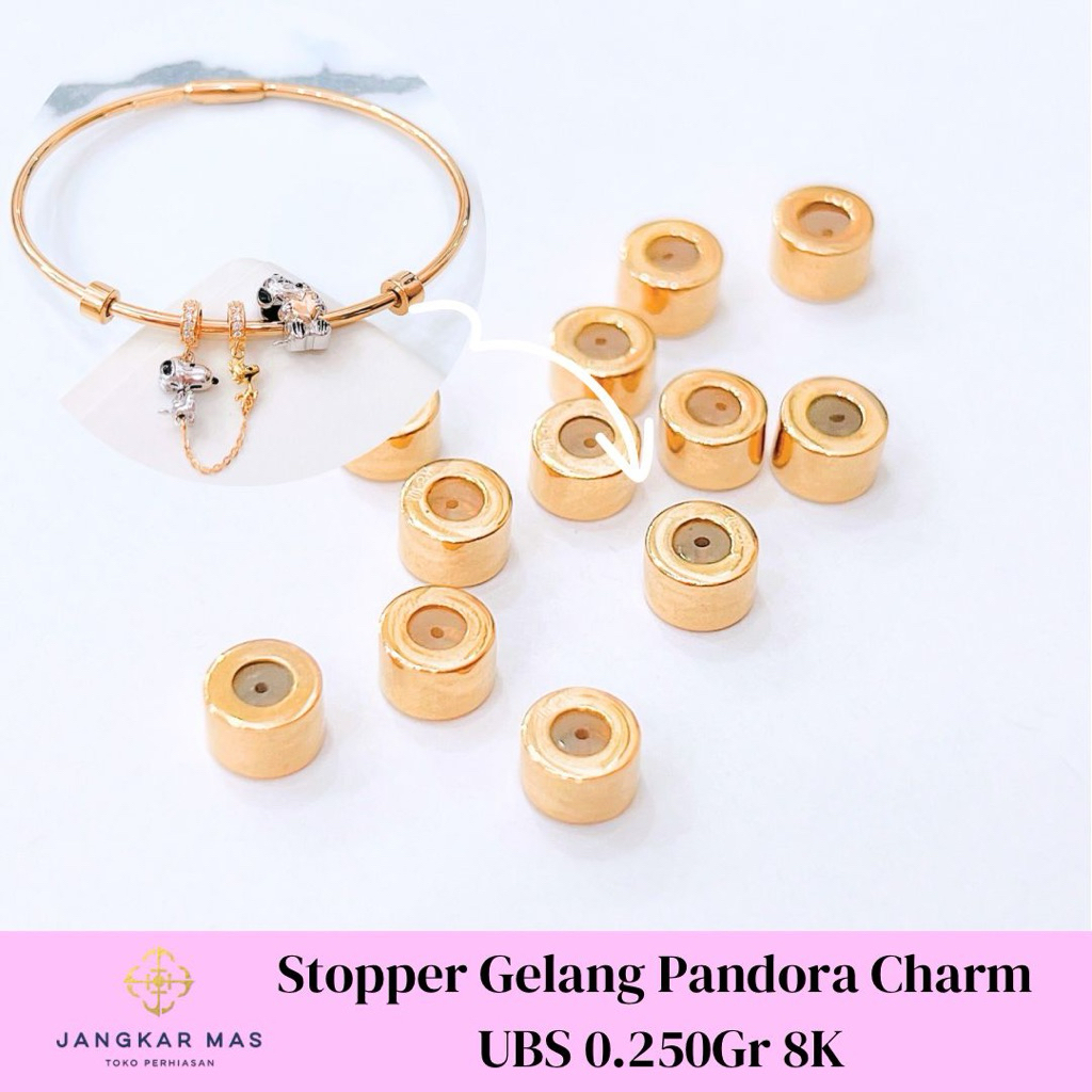 STOPPER GELANG PANDORA CHARM UBS 0.250GR KADAR 8K