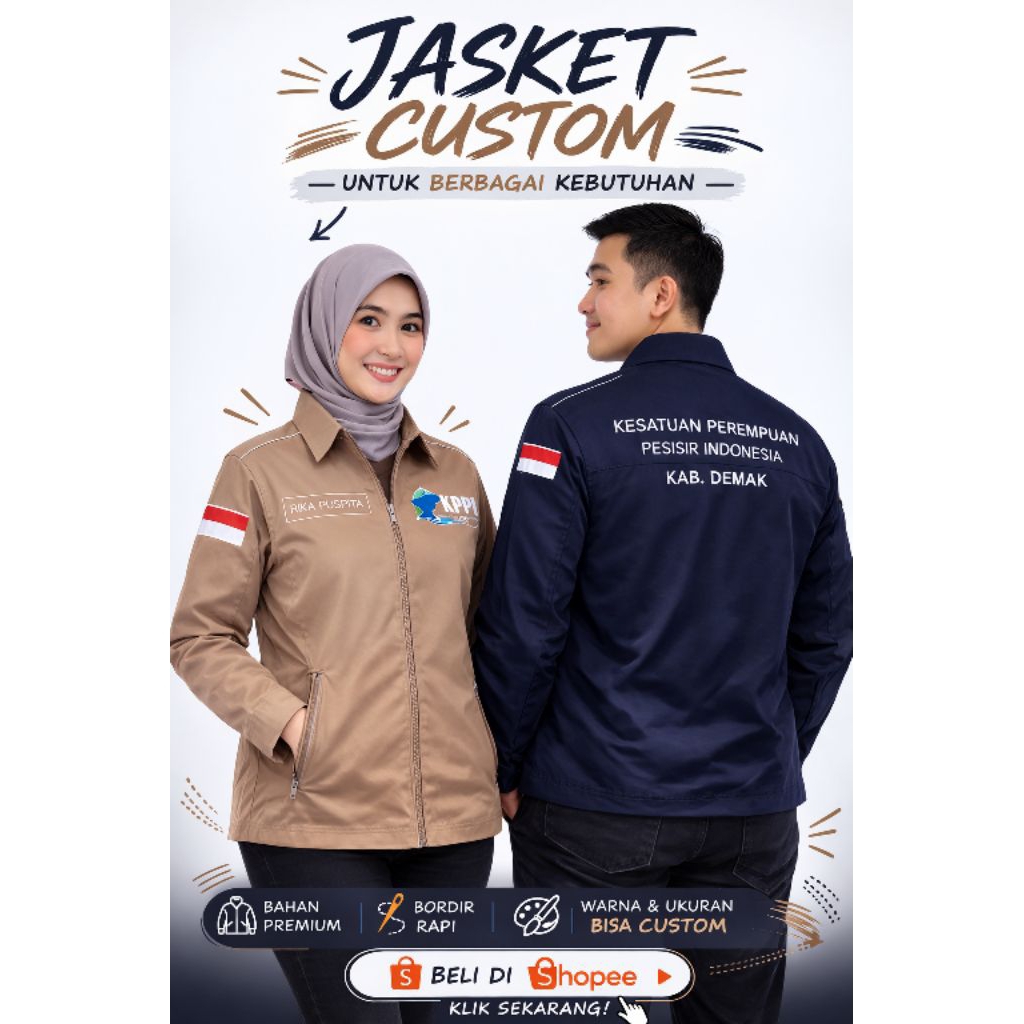 JASKET JAKET JAS PRIA CUSTOM, Jasket Kantor, Jasket Guru, Jasket Santri, Jasket komunitas Organisasi