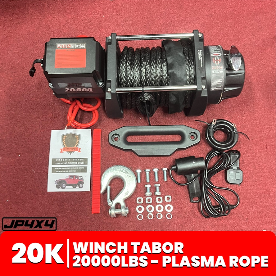 Tabor 20000lbs Winch – Plasma Rope
