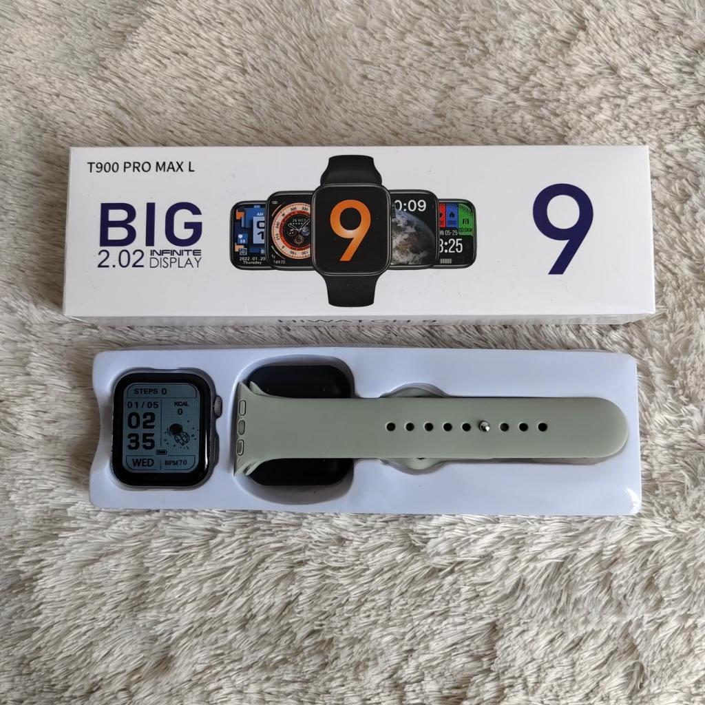 T900 Pro Max L Smartwatch – Big 2.02” Infinite Display