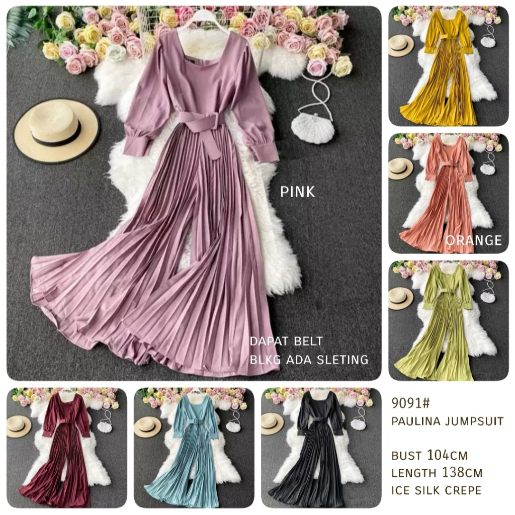 PROMO TM 9091# Paulina'' jumpsuit 3M ORIGINAL