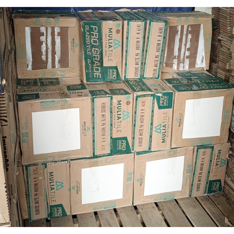 KERAMIK 30X30 PUTIH POLOS