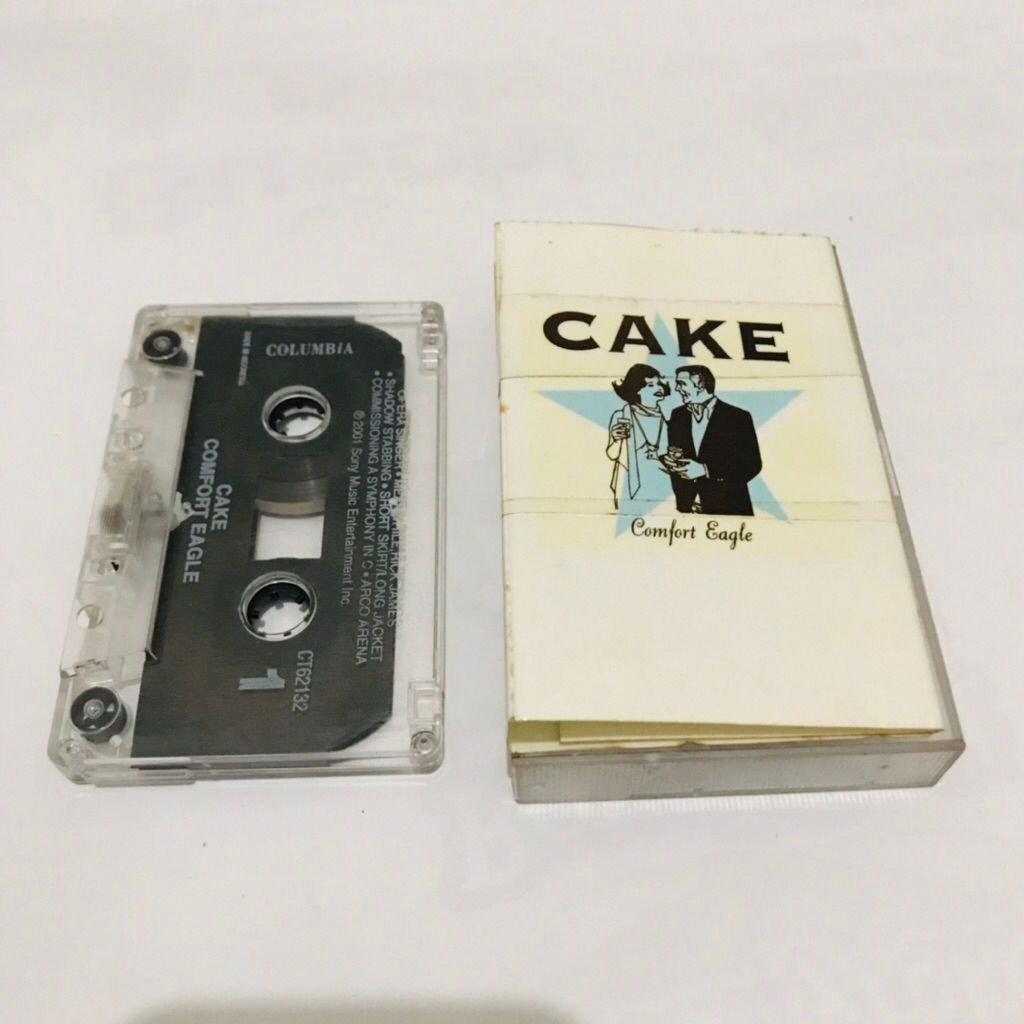 Kaset Pita CAKE - Album Comfort Eagle - Kaset Pita Original