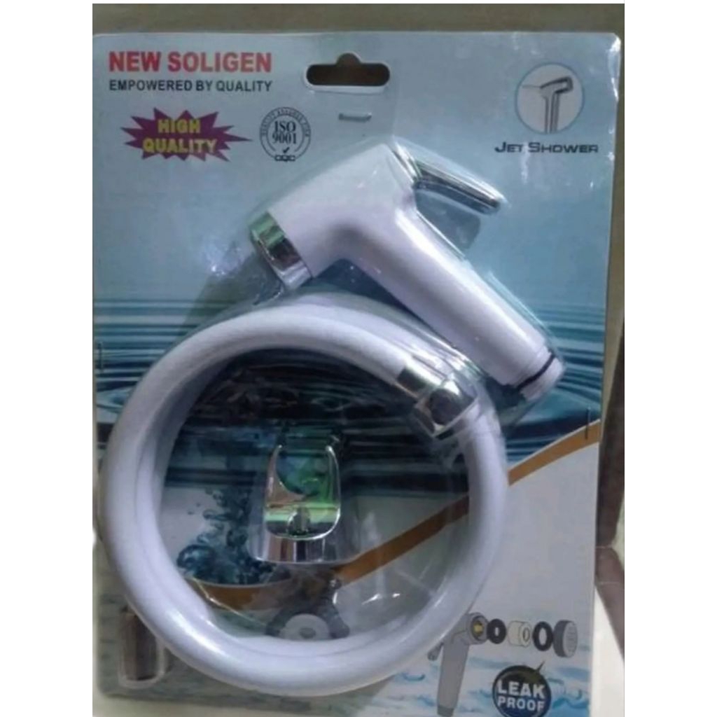 jet shower toilet soligen putih/shower toilet