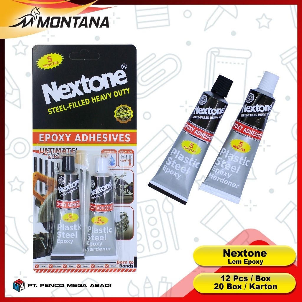lem Epoxy NEXTONE 5 minutes/epoxy adhesives/lem besi/kayu/keramik