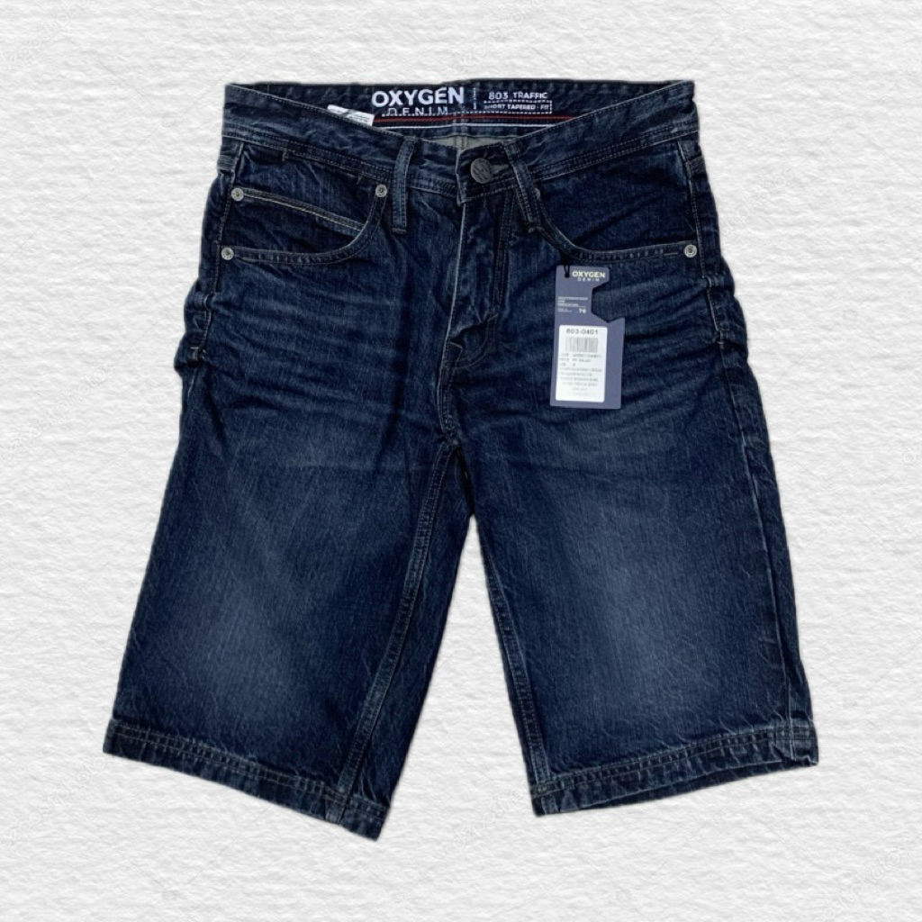 CELANA PENDEK PRIA OXYGEN DENIM ORIGINAL JEANS