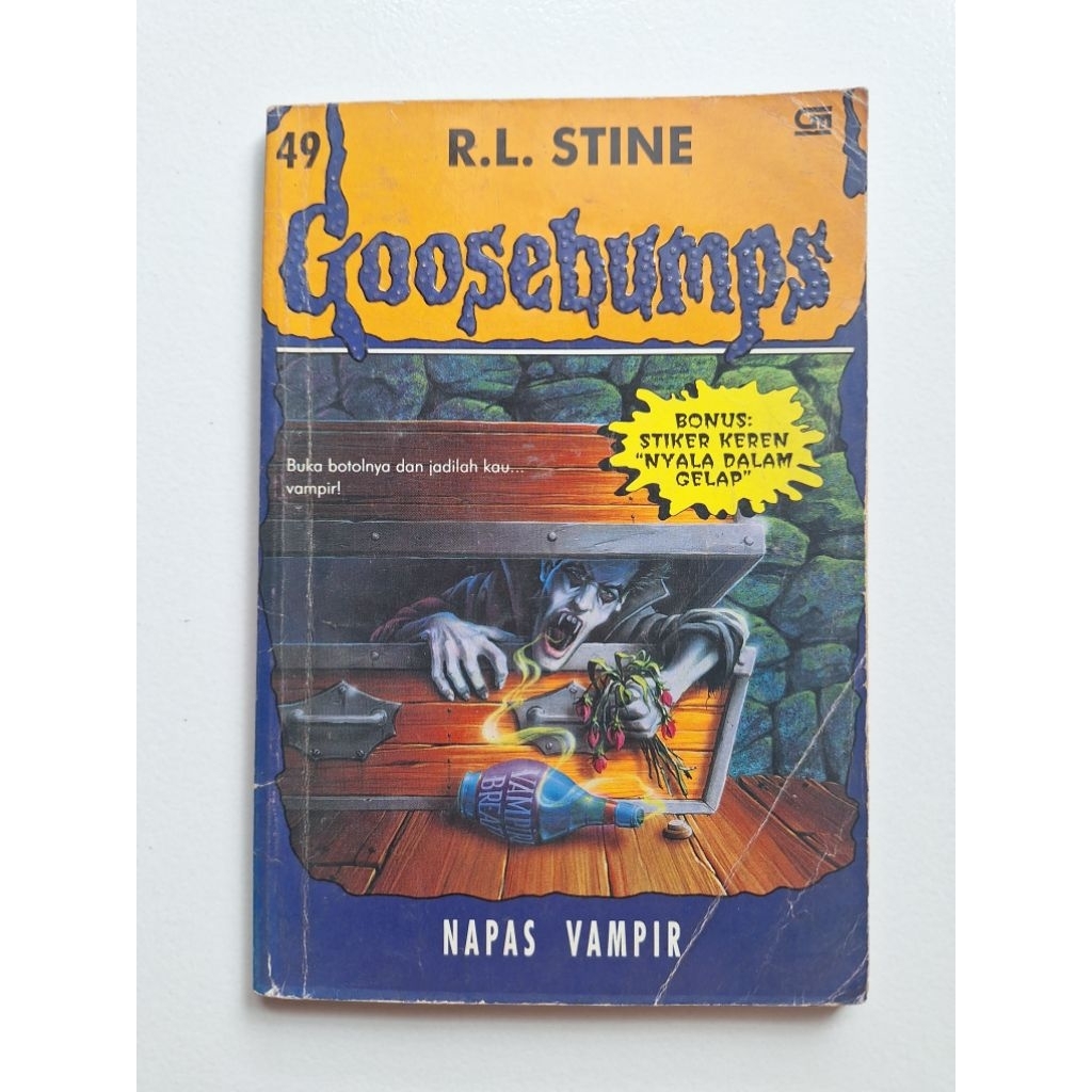 Novel Goosebumps 49: Napas Vampir - R. L. Stine