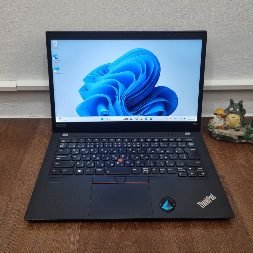 Laptop Workstation ThinkPad P14s Intel Core i7 Generasi 10 NVIDIA Quadro P520