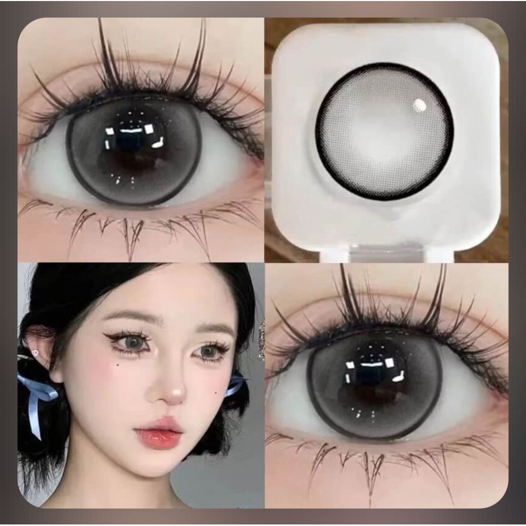Softlens Big Eyes GREY Douyin Makeup