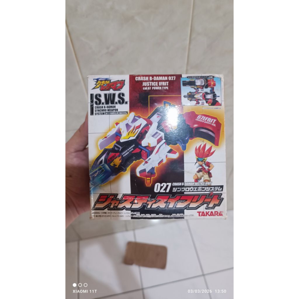 B daman Justice ifrit Takara original