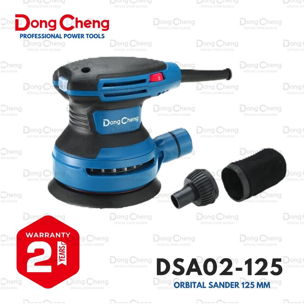 DongCheng Orbital Sander 5" Mesin Amplas Bulat DongCheng DSA02-125