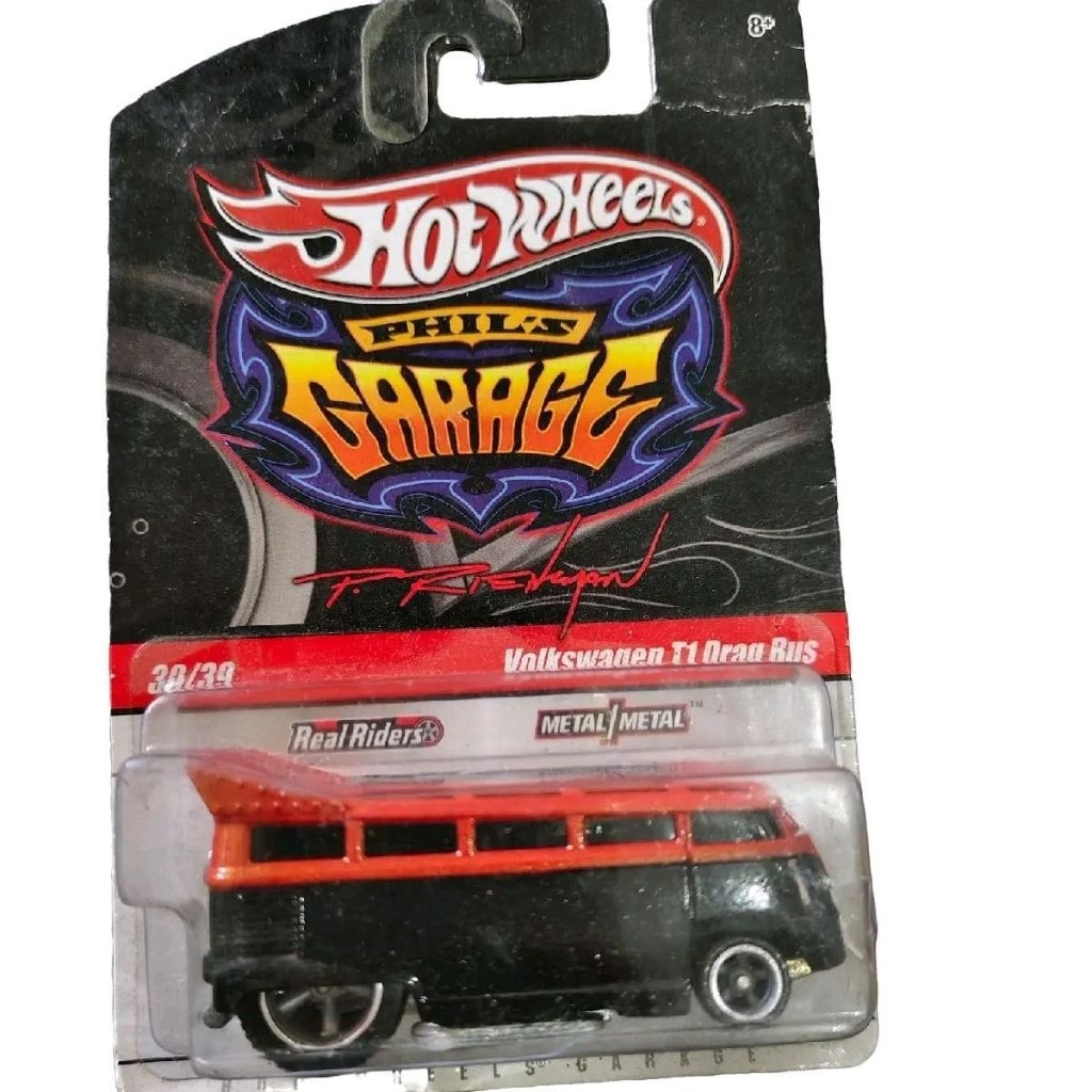 Hotwheels Volkswagen T1 Drag Bus Minus