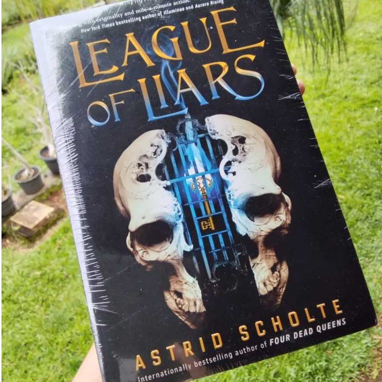 Astrid Scholte League of Liars Buku Novel Fantasy Fiction Bahasa Inggris