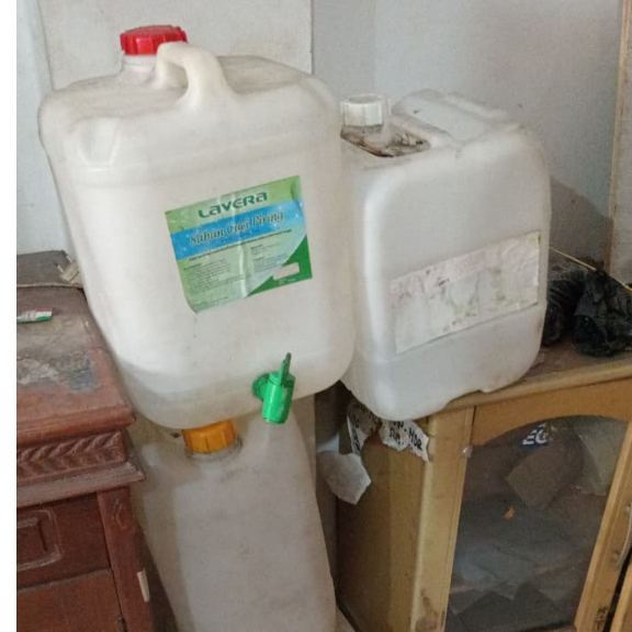 JERIGEN BEKAS 20 LITER KAPASITAS BESAR