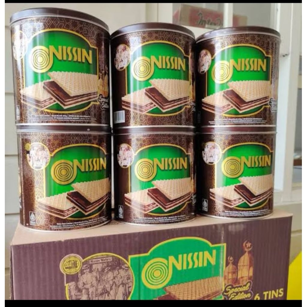 Wafer nissin 1 dus isi 6 kaleng