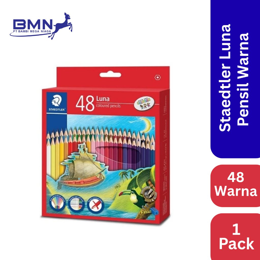 Staedtler Luna Pensil Warna Isi 48 Pensil