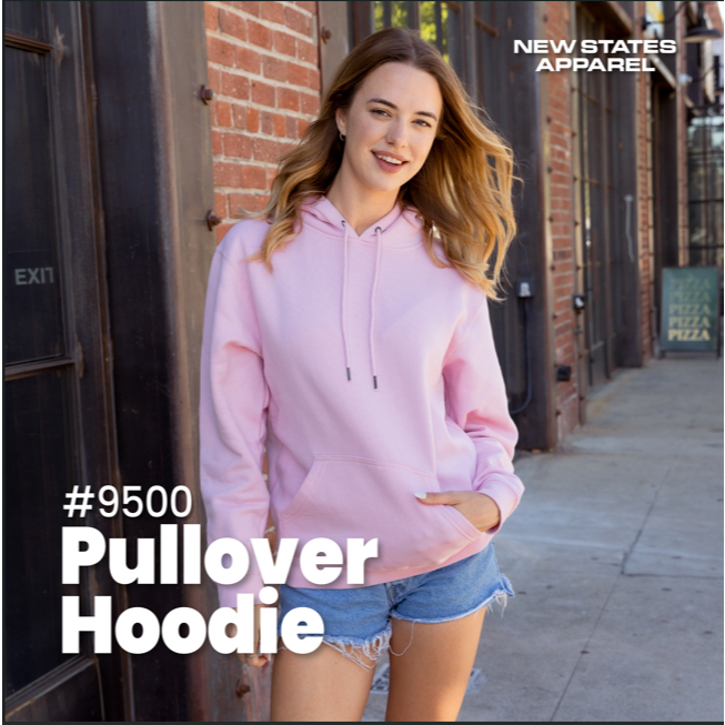 Jaket Polos Hoodie New States Apparel 9500