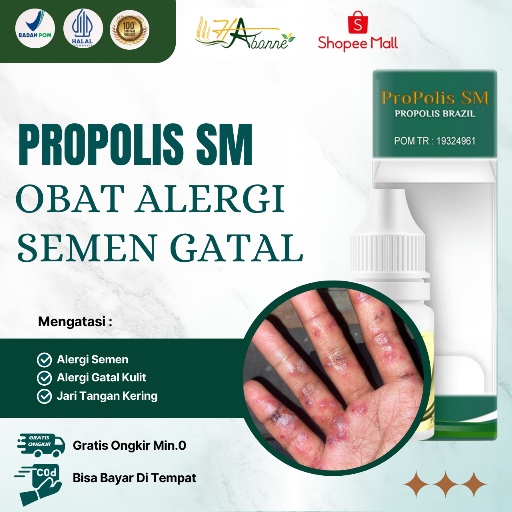 Obat Alergi Semen, Alergi Gatal Kulit, Radang Kulit, Kulit Kering Bersisik, Jari Tangan Kering, Tela