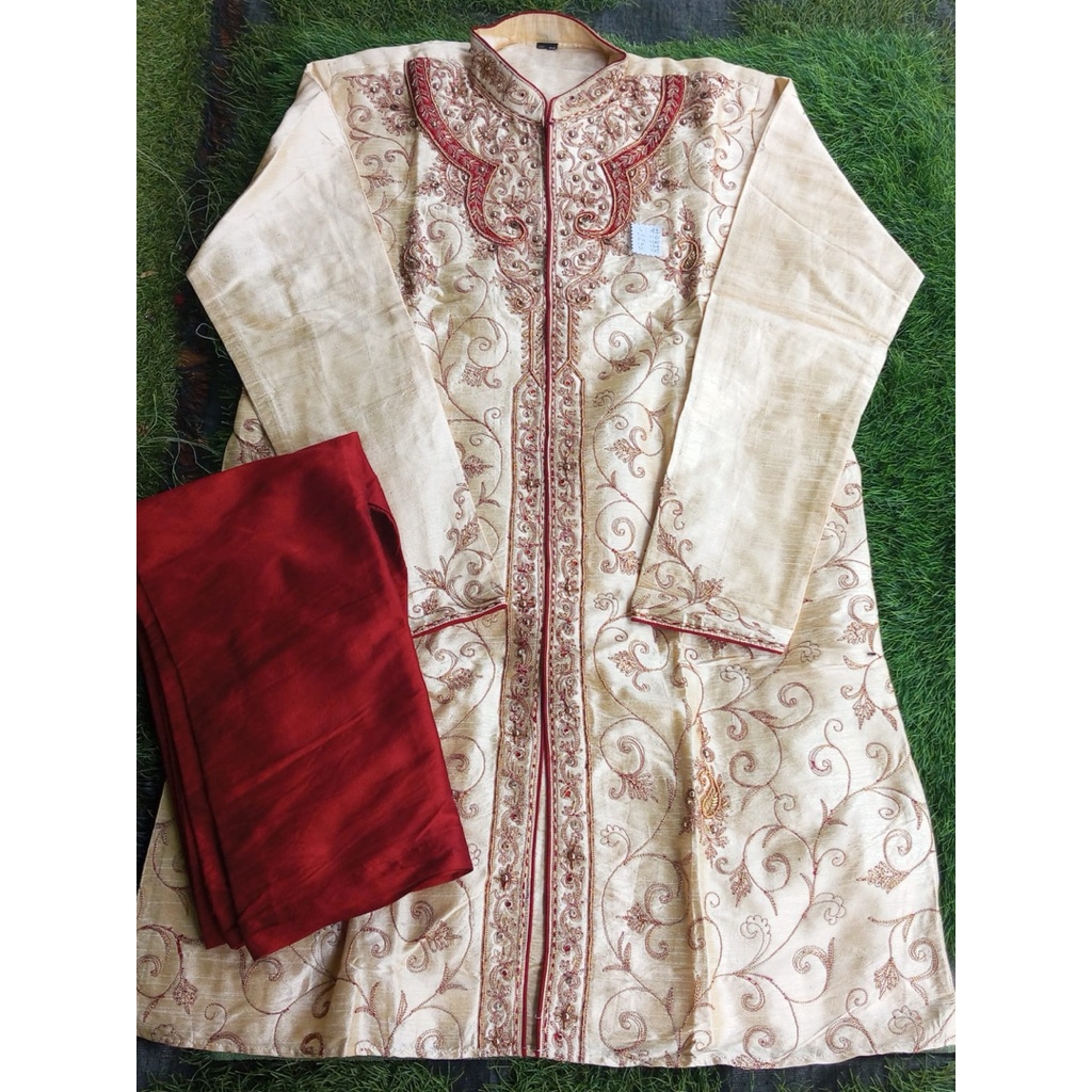 SHERWANI INDIA| KURTA PRIA DEWASA| BAJU KOKO INDIA| BAJU LEBARAN PRIA | KOSTUM INDIA