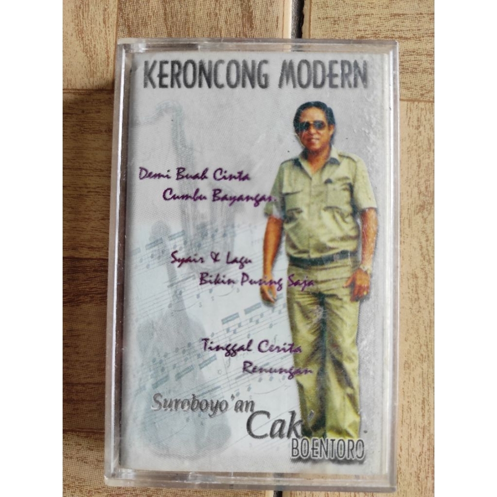 kaset pita keroncong modern , suroboyo, an CAK  BOENTORO