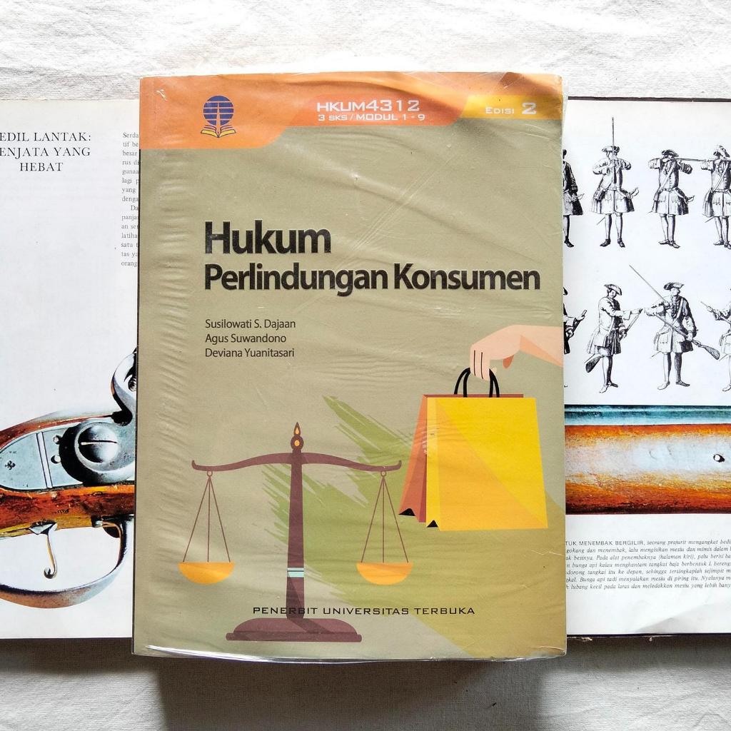 [ORIGINAL] Hukum Perlindungan Konsumen - Susiloowati S. Dajaan | Universitas Terbuka