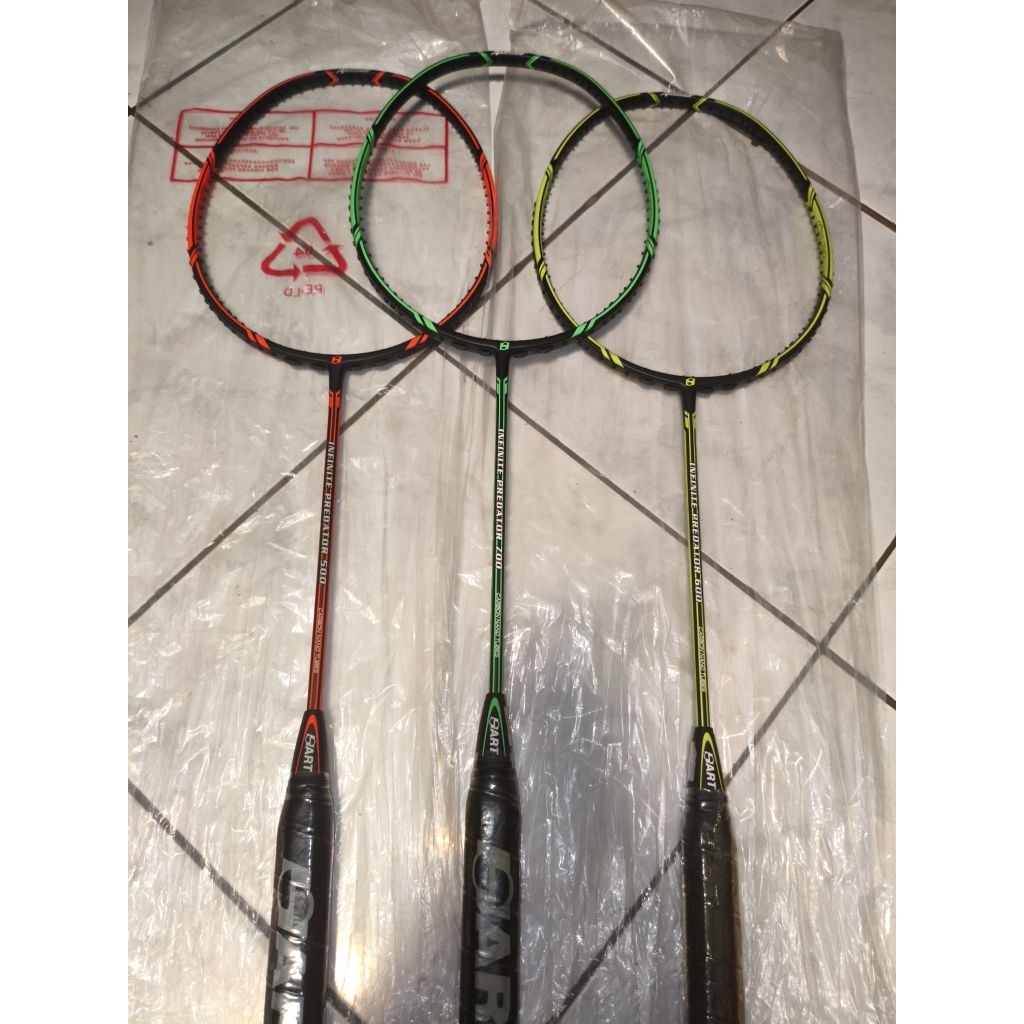 Raket badminton Hart Infinite Predator 500 600 700 Original