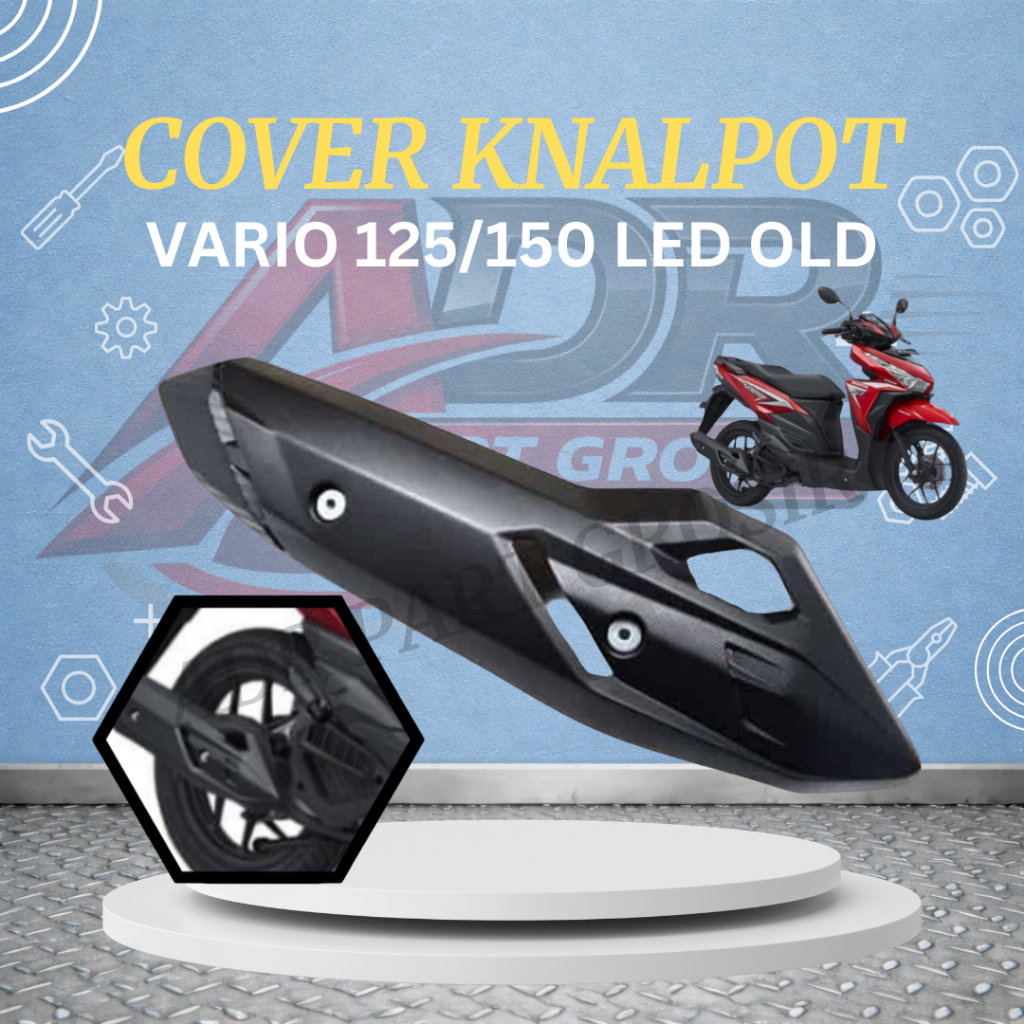 Cover Knalpot Vario 125 150 Led Old Cover Tameng Knalpot Vario 125 Old Vario 150 Led Old K59