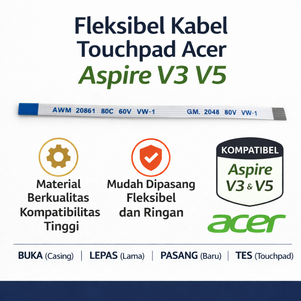 Kabel FPC Touchpad Acer Aspire V3 V5 Fle