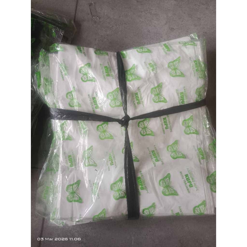 kresek putih 28 /kresek wakul berkat hajatan/kresek serbaguna